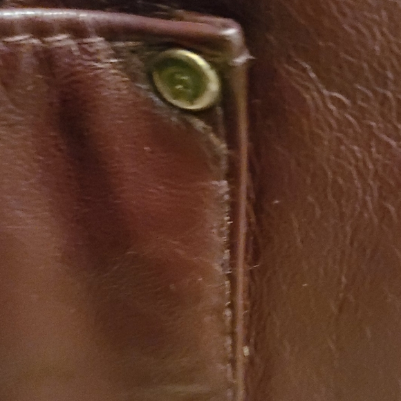 Vintage Genuine Leather Etienne Aigner Blazer - Picture 10 of 11